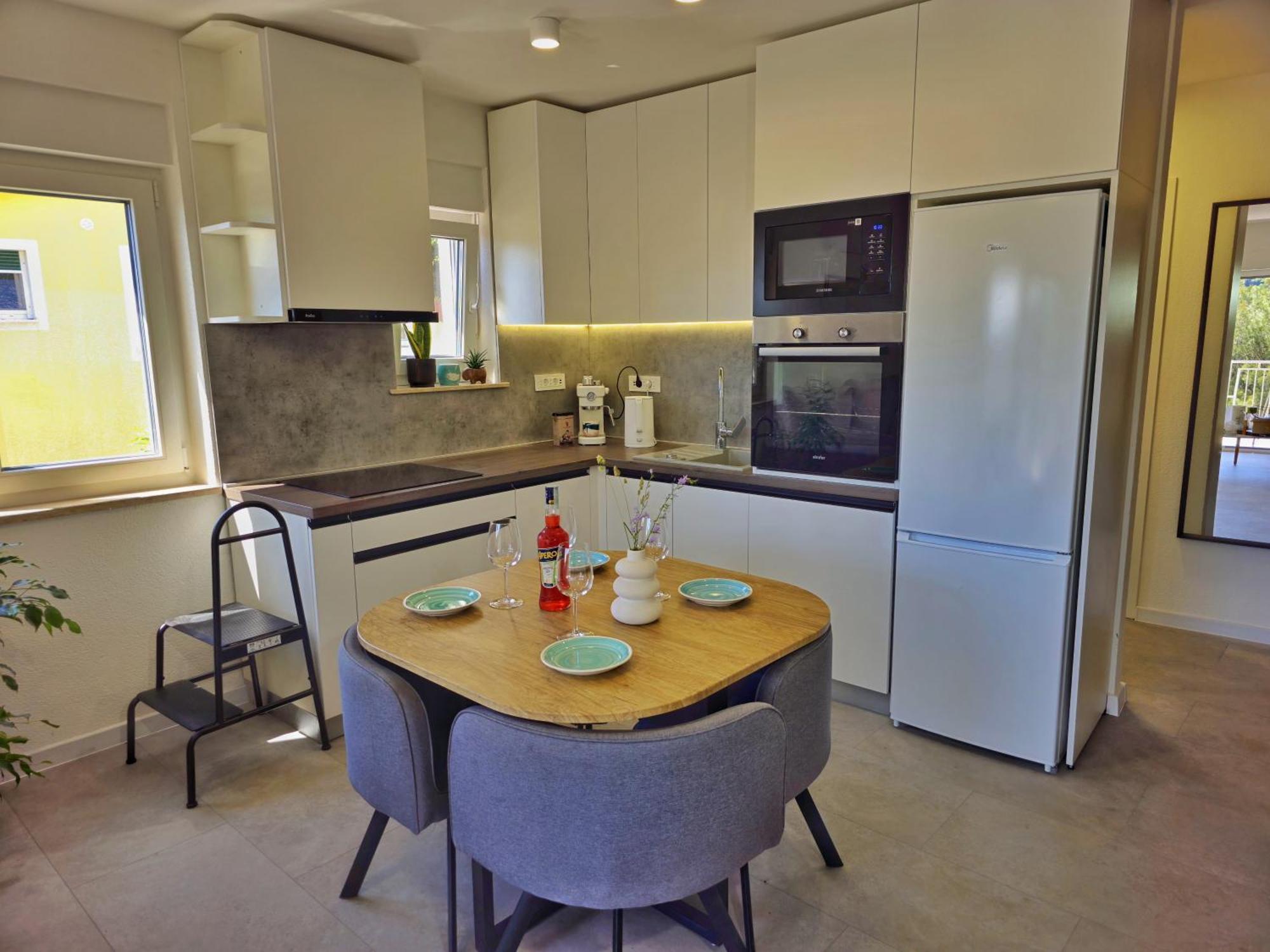 Appartement Penthouse Draga Sky In With Free Parking, One Balcony And One Terrace *
