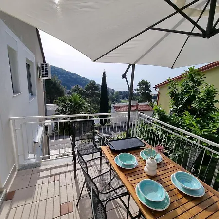 Penthouse Apartment Draga Sky In Moscenicka Draga With Free Parking, One Balcony And One Terrace Exterior photo