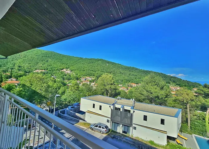 Penthouse Apartment Draga Sky In Moscenicka Draga With Free Parking, One Balcony And One Terrace