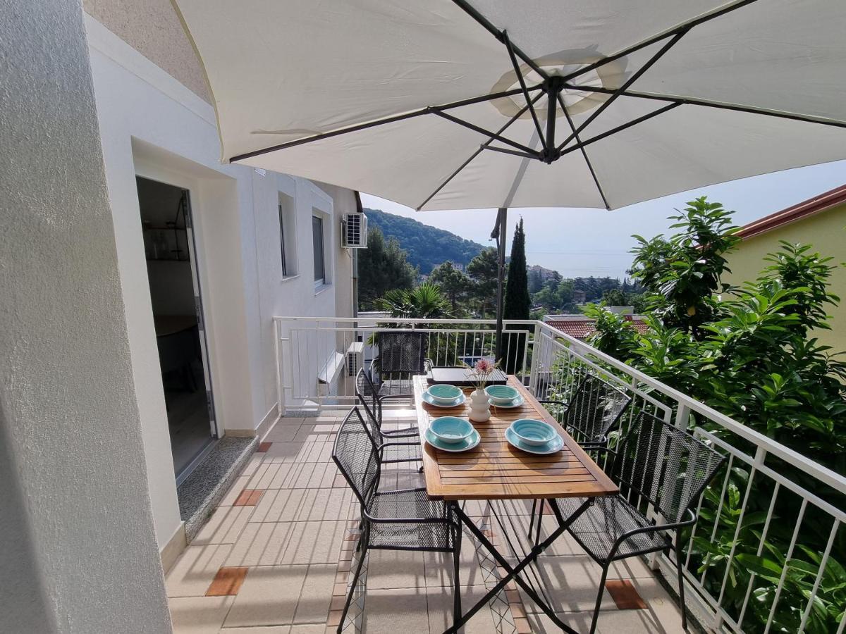 Penthouse Draga Sky In With Free Parking, One Balcony And One Terrace